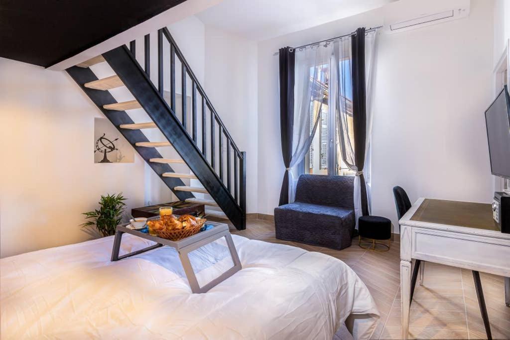 Penthouse Loft 5Min Palais Des Festivals And Beach Terrace View On Castle Cannes Zewnętrze zdjęcie