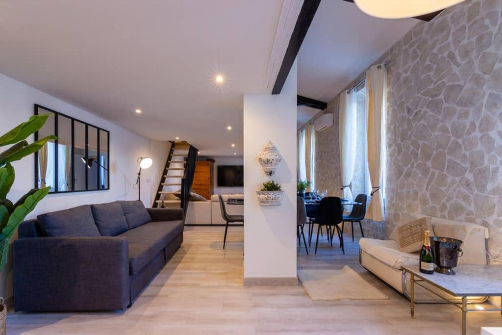 Penthouse Loft 5Min Palais Des Festivals And Beach Terrace View On Castle Cannes Zewnętrze zdjęcie